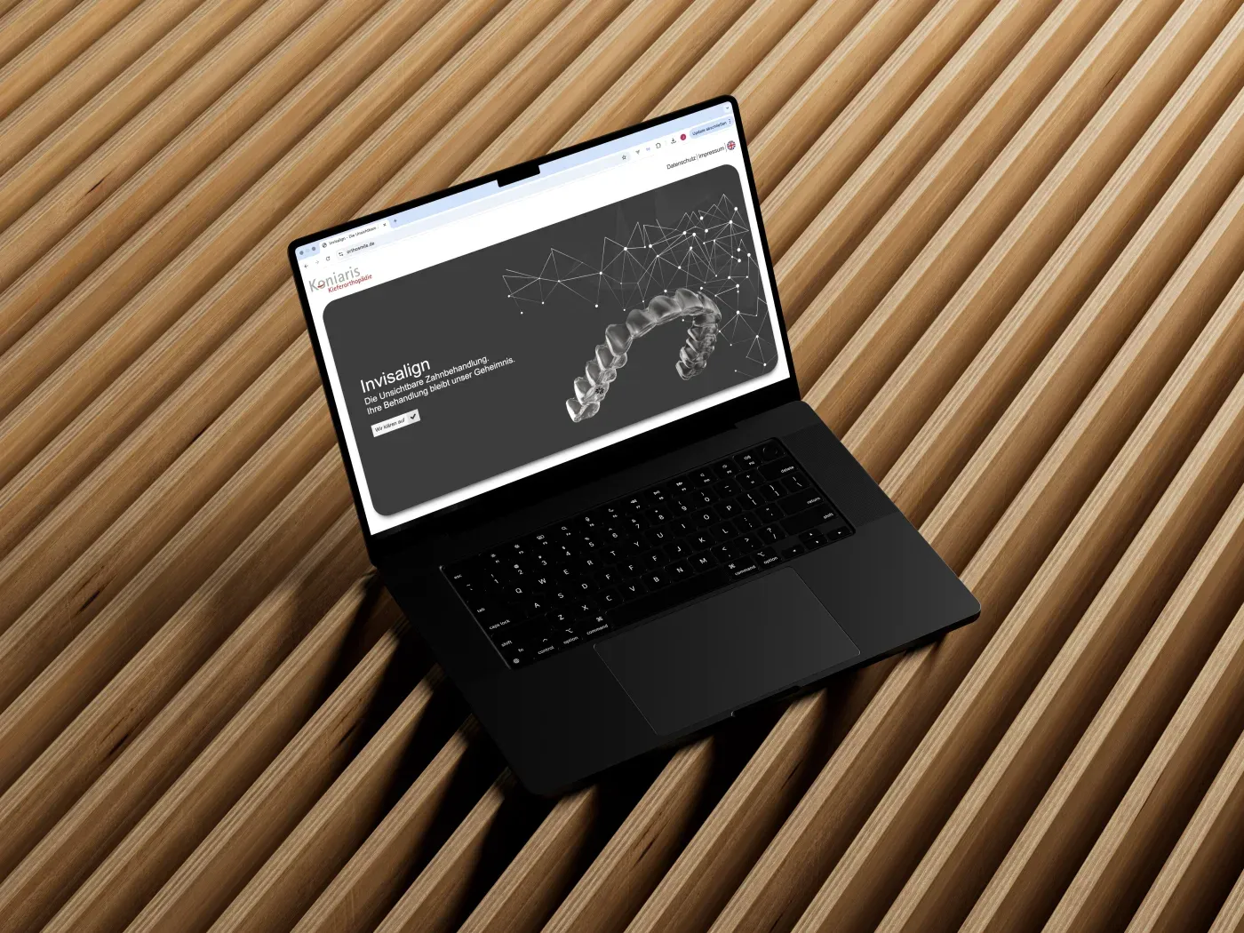 OrthoSmile: Invisalign Landingpage